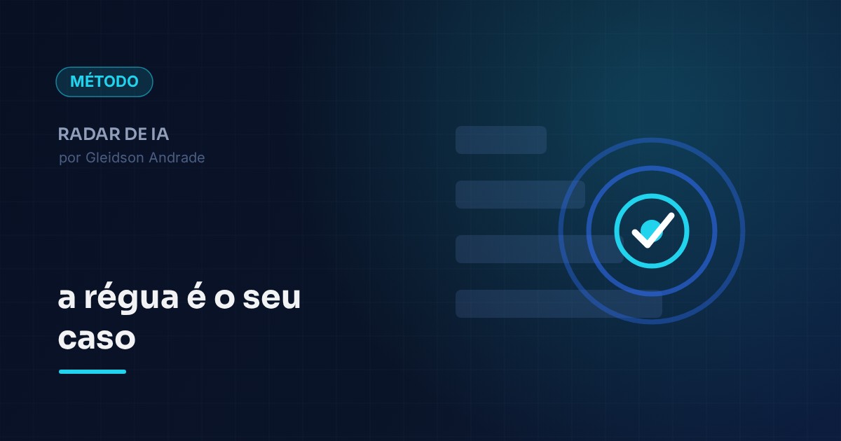Ilustração editorial: rankings de IA versus teste no caso real da empresa
